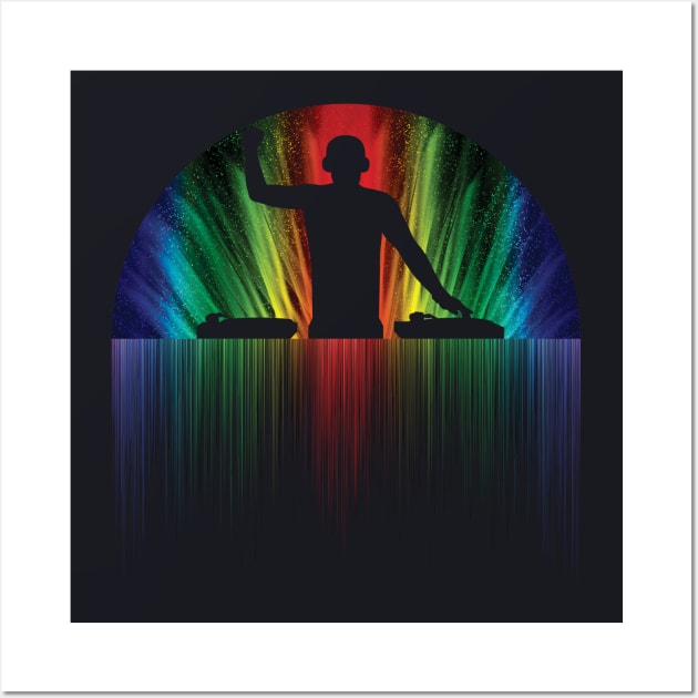 DJ Spectrum Wall Art by ProxishDesigns